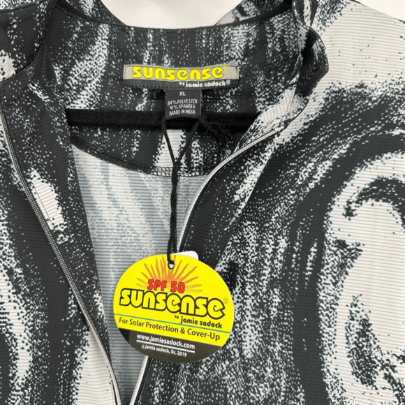 JAMIE SADOCK Sunsense Dress Size XL Golf Long Sleeve Sun UPF 50+ Artsy Athletic - Picture 12 of 13